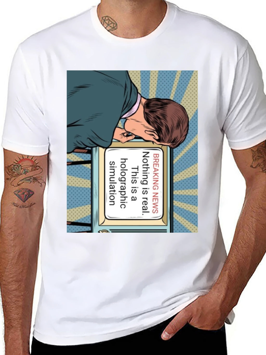 Breaking News Simulation T-Shirt