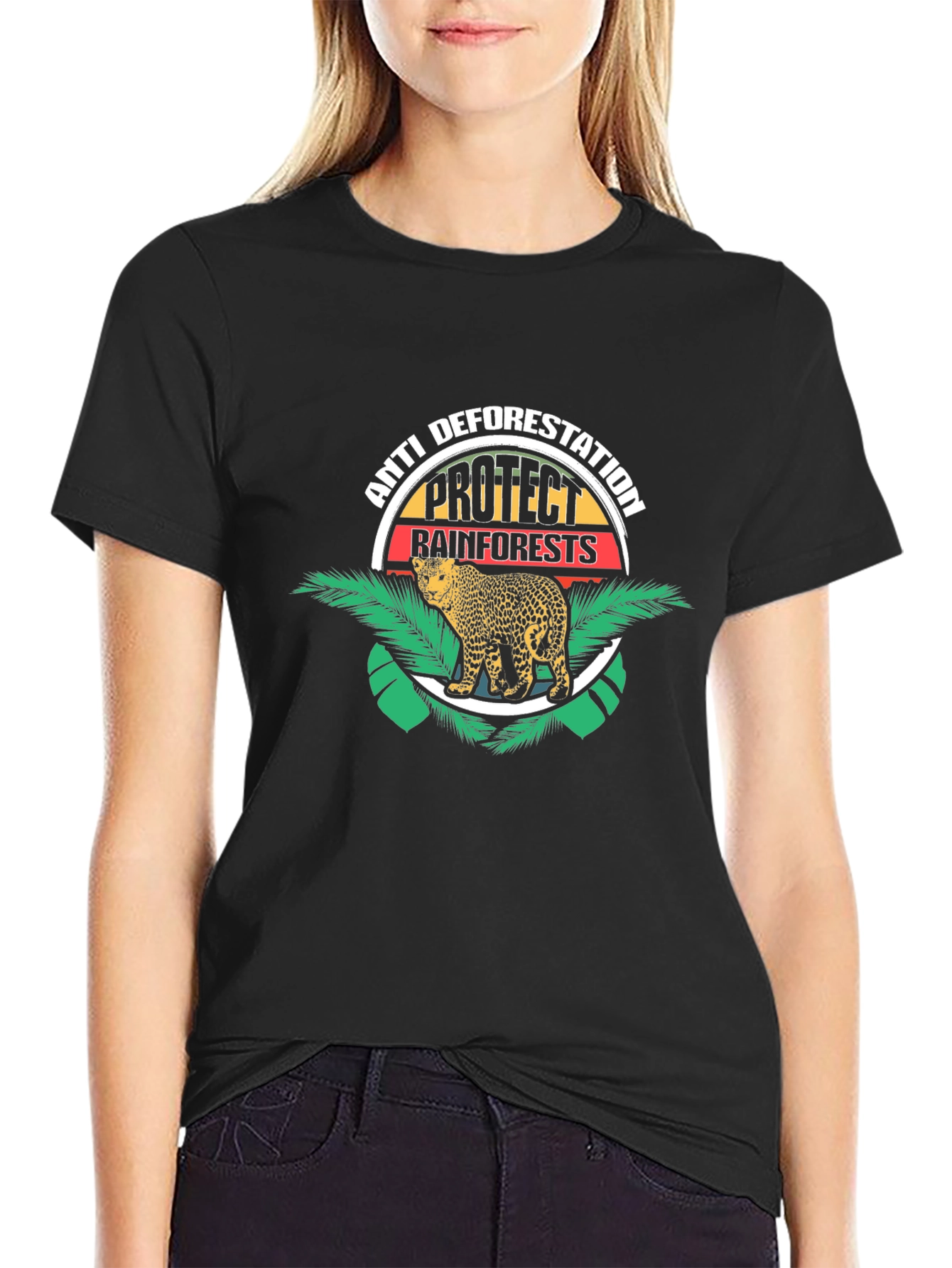 Protect Rainforests Graphic T-Shirt - Anti Deforestation Tee