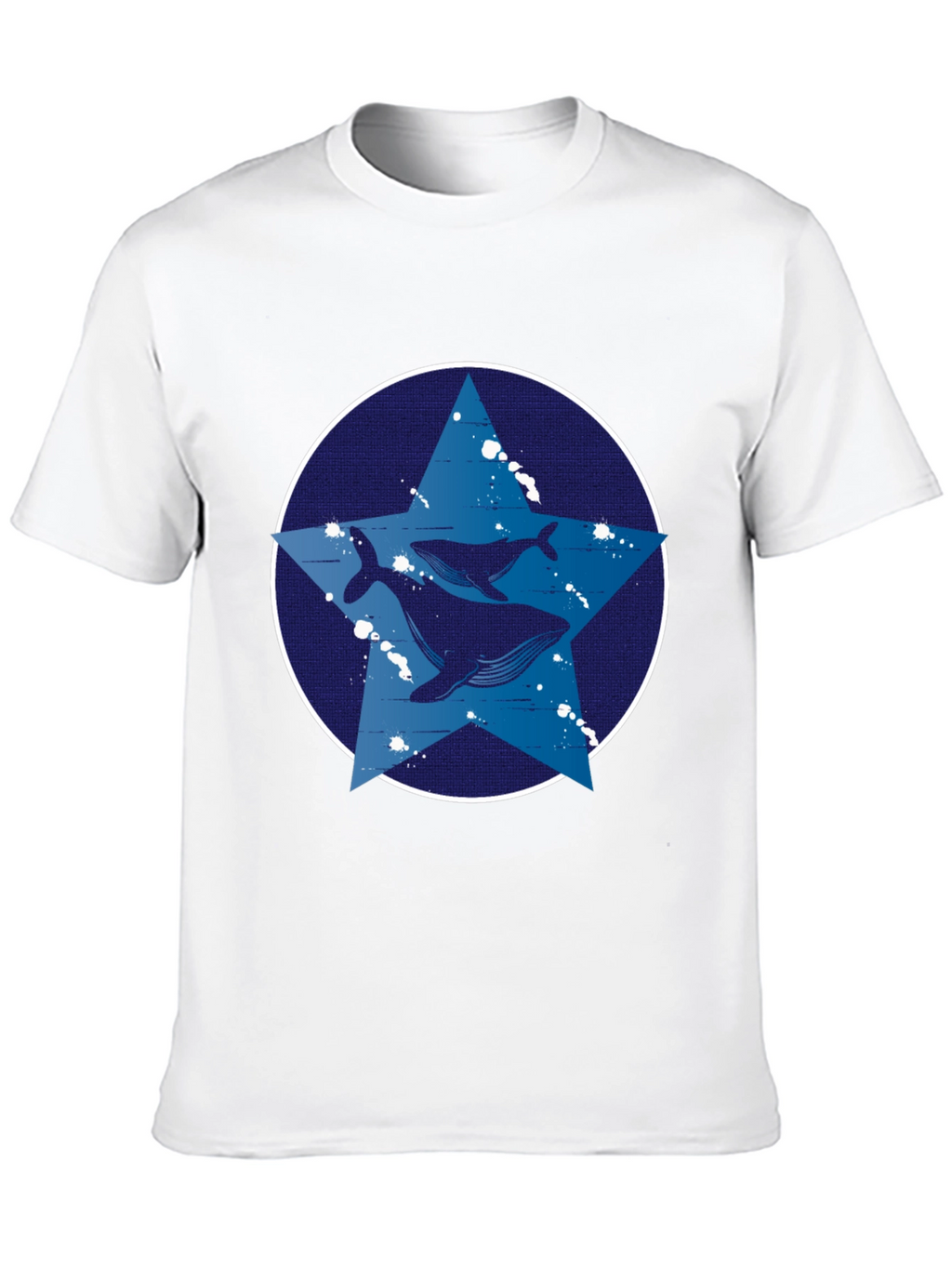 Whale Star Graphic Tee