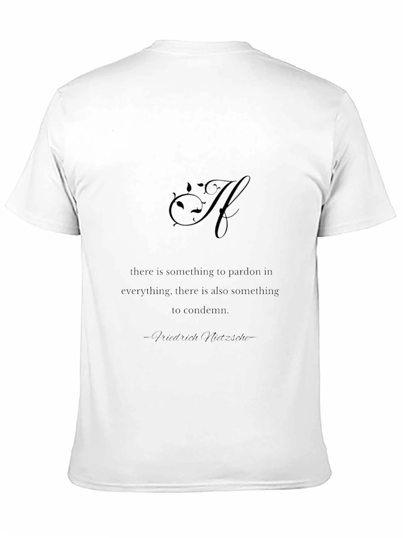 Philosophical Quote Graphic T-Shirt