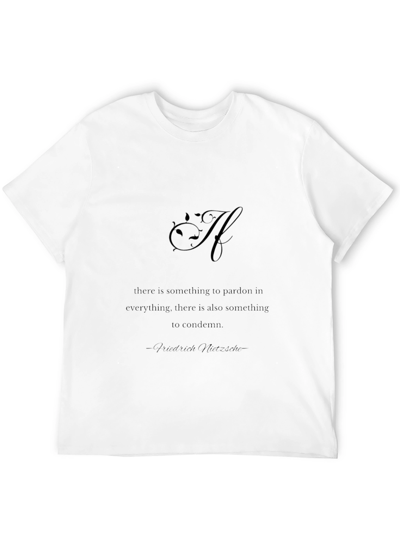 Philosophical Quote Graphic T-Shirt