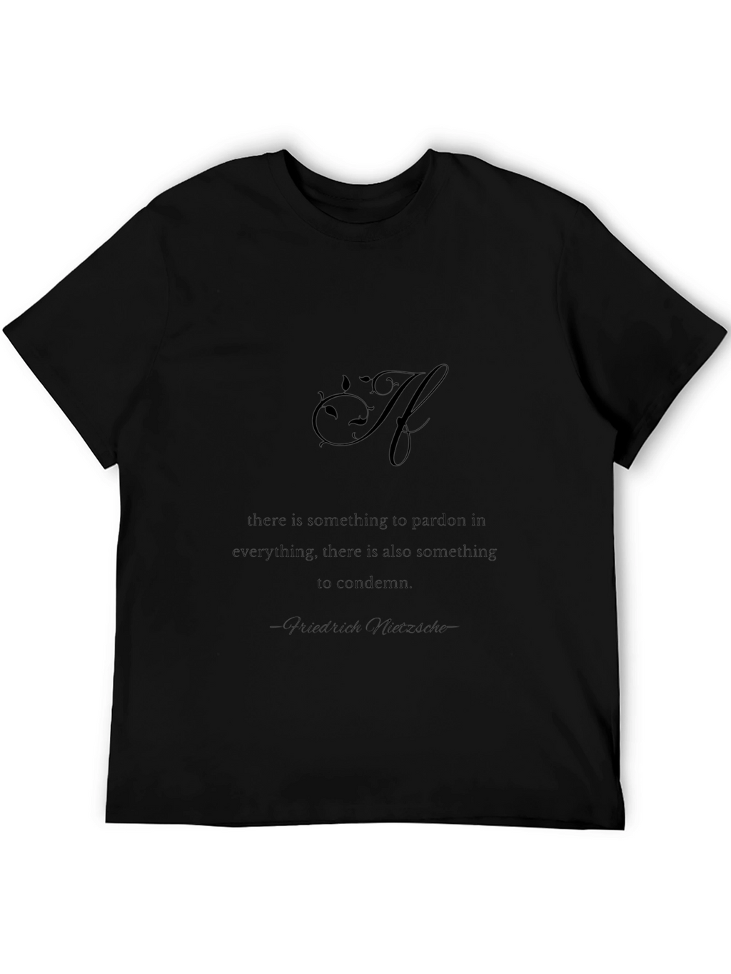 Philosophical Quote Graphic T-Shirt