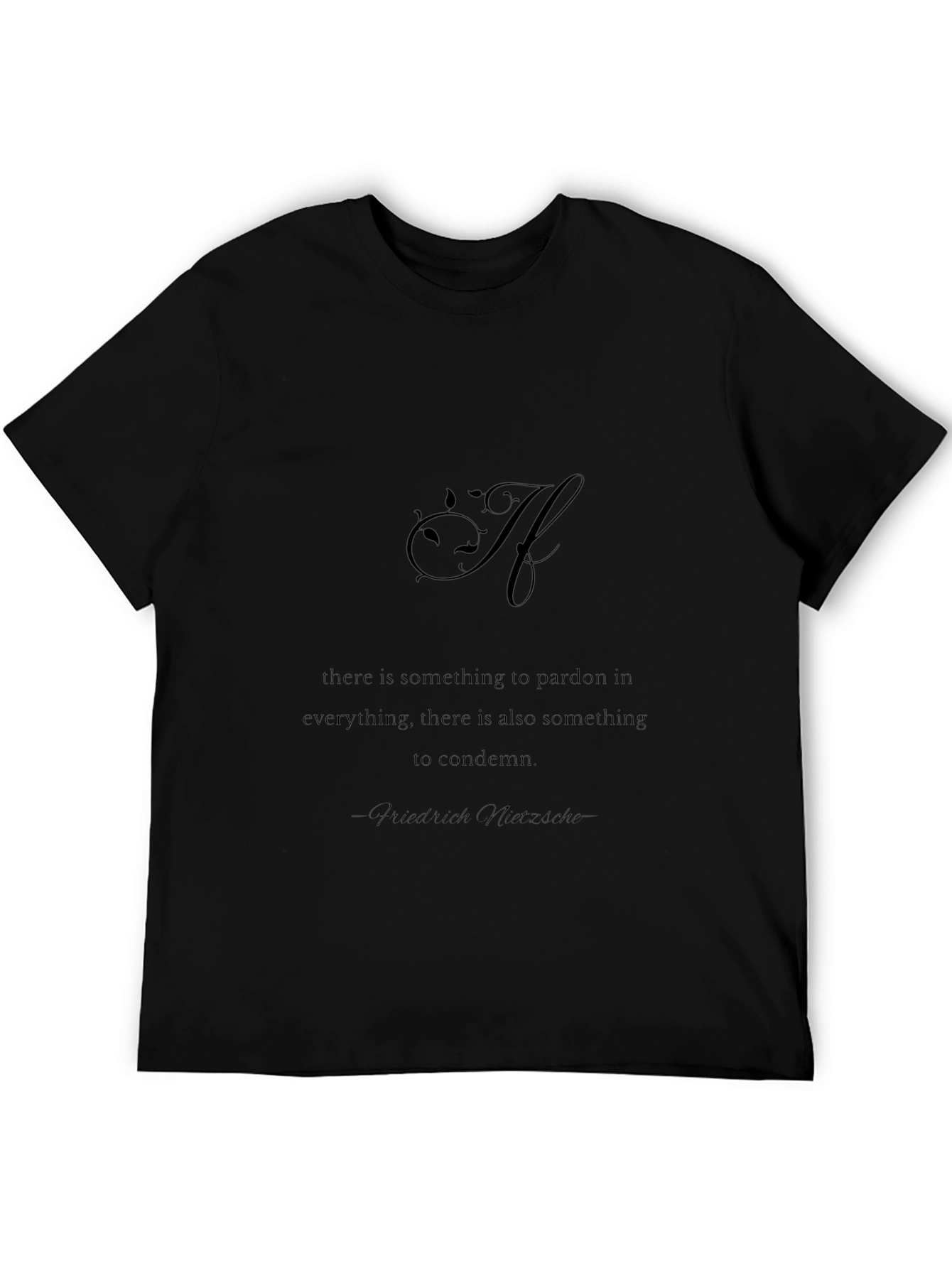 Philosophical Quote Graphic T-Shirt