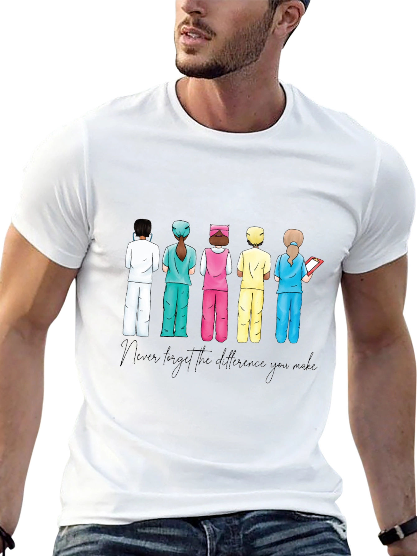 Nurse Squad T-Shirt - Never Forget Design