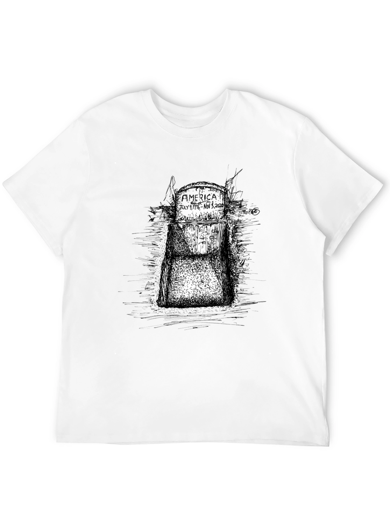 America RIP July 4th - Nov 3rd Graphic Tee
