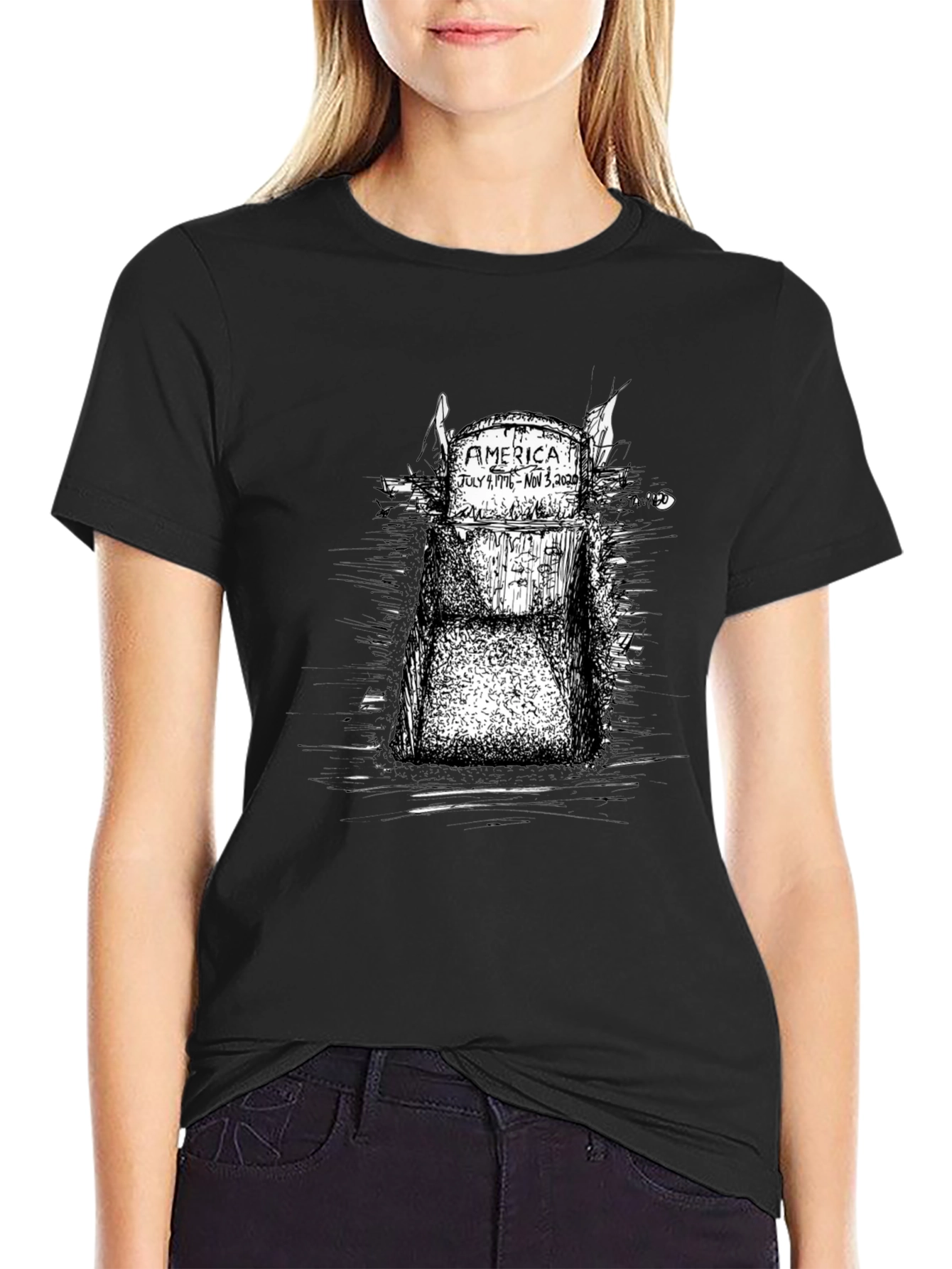 America RIP July 4th - Nov 3rd Graphic Tee