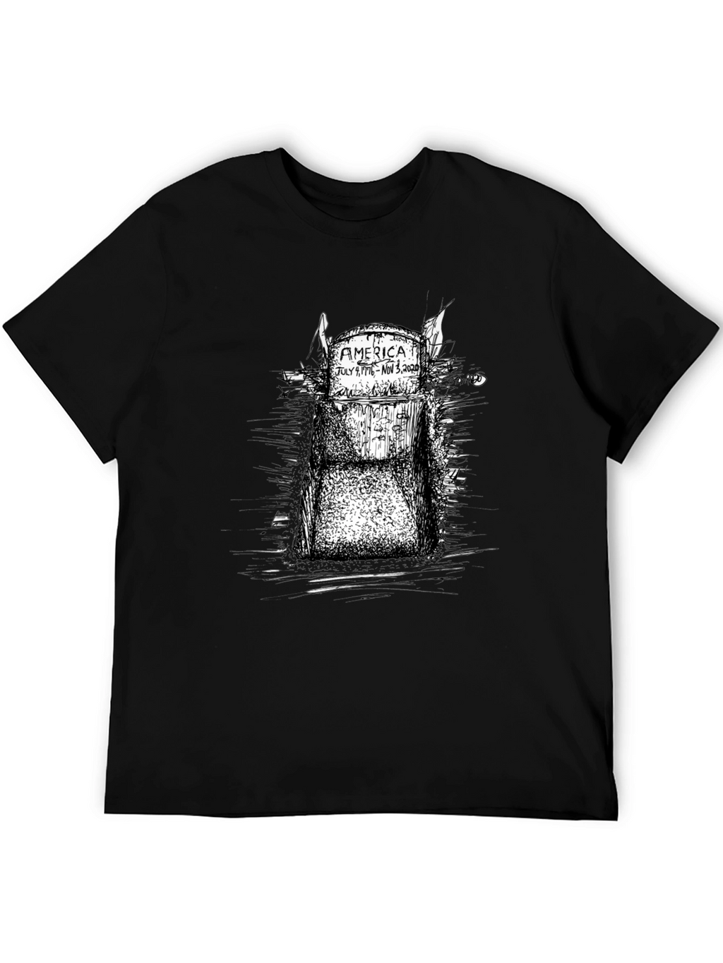 America RIP July 4th - Nov 3rd Graphic Tee