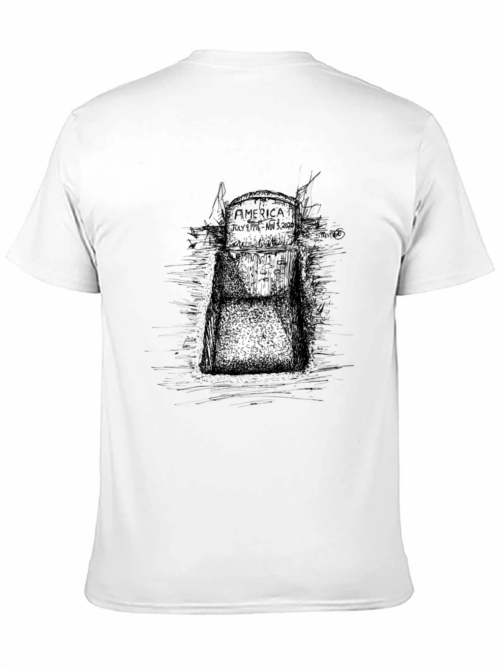 America RIP July 4th - Nov 3rd Graphic Tee