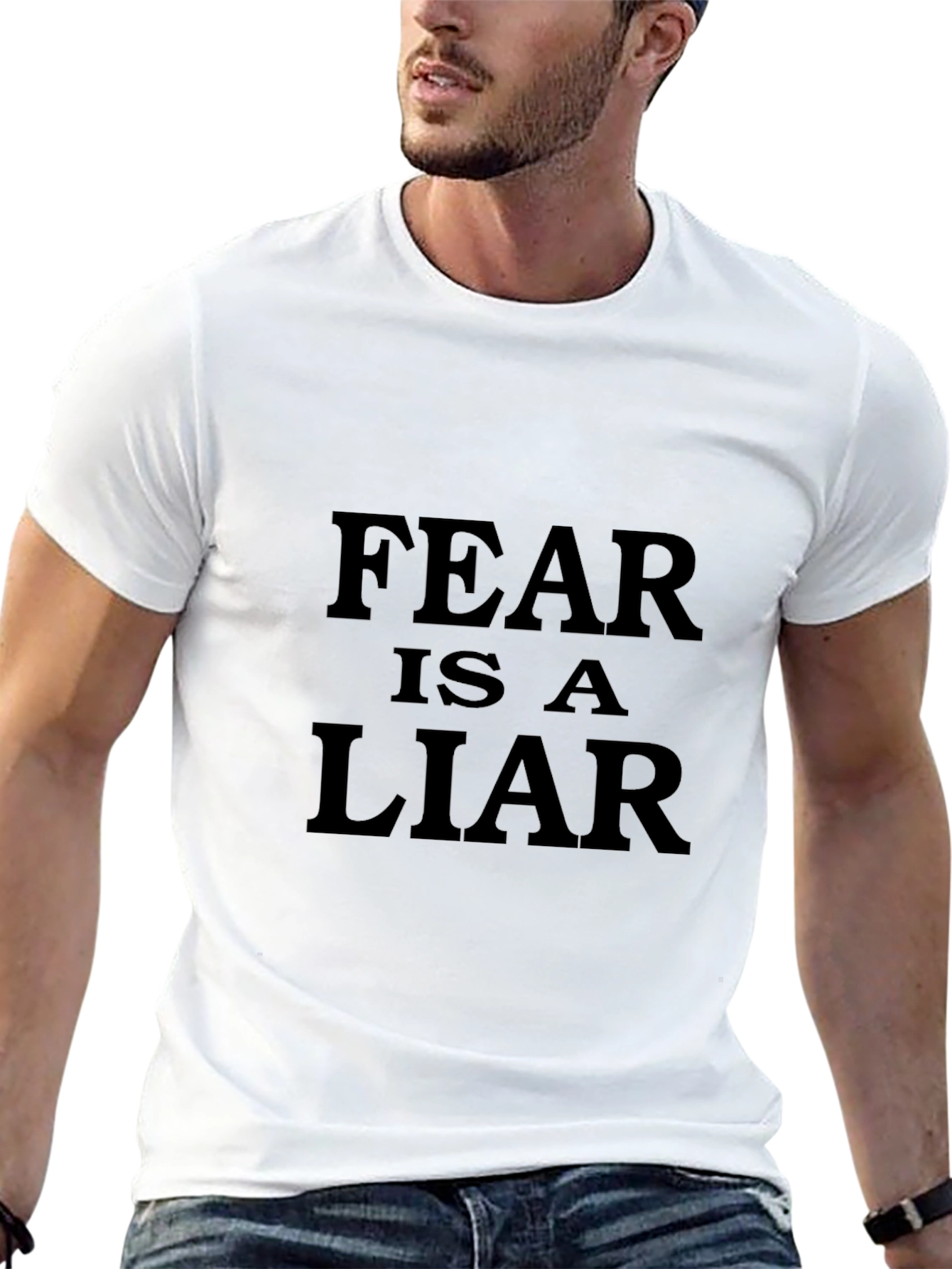 Fear Is A Liar - Black T-Shirt