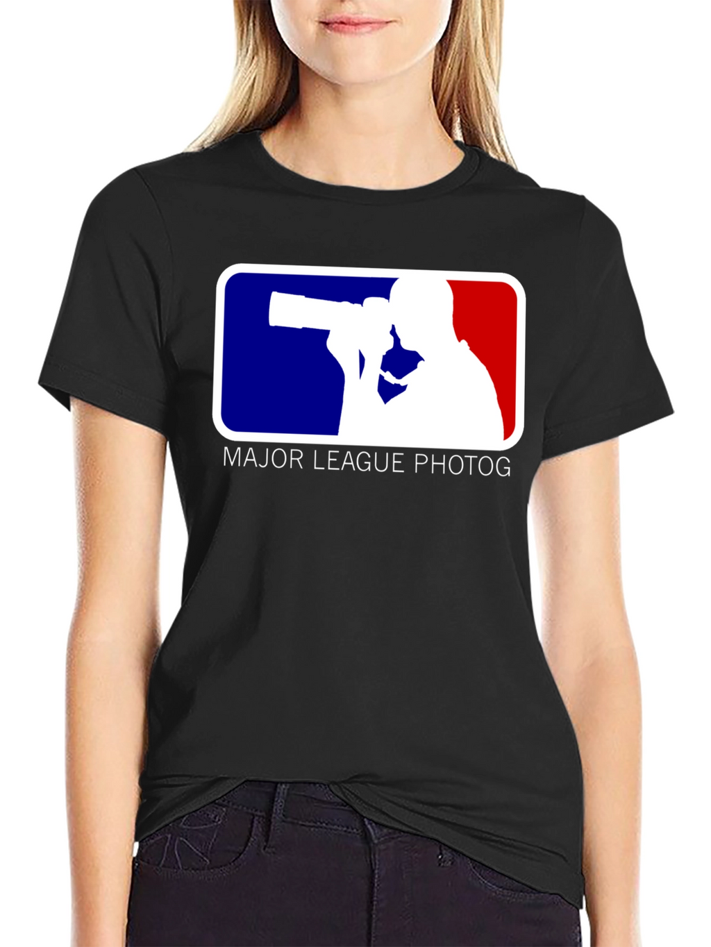 Major League Photog Graphic Tee