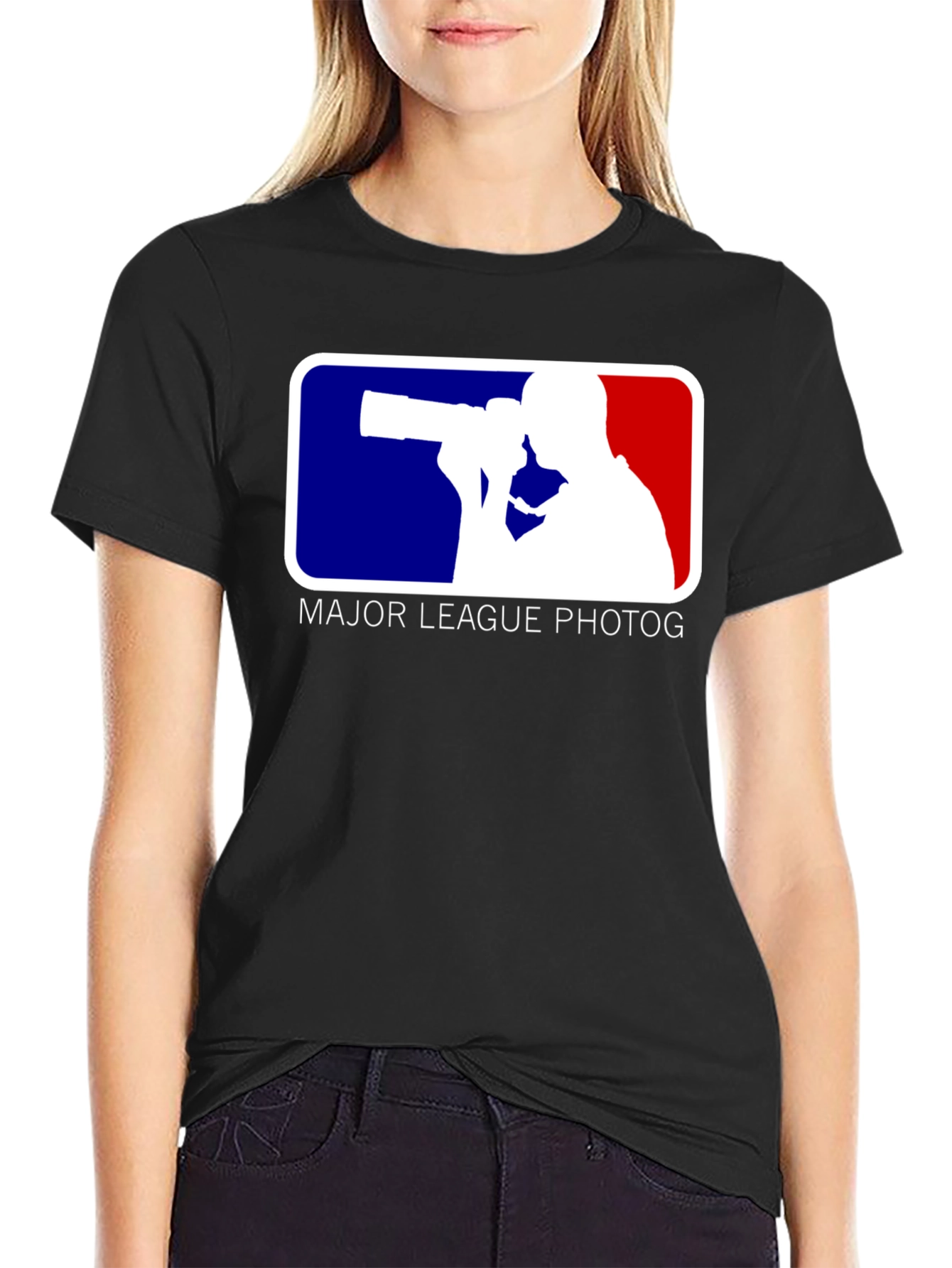 Major League Photog Graphic Tee