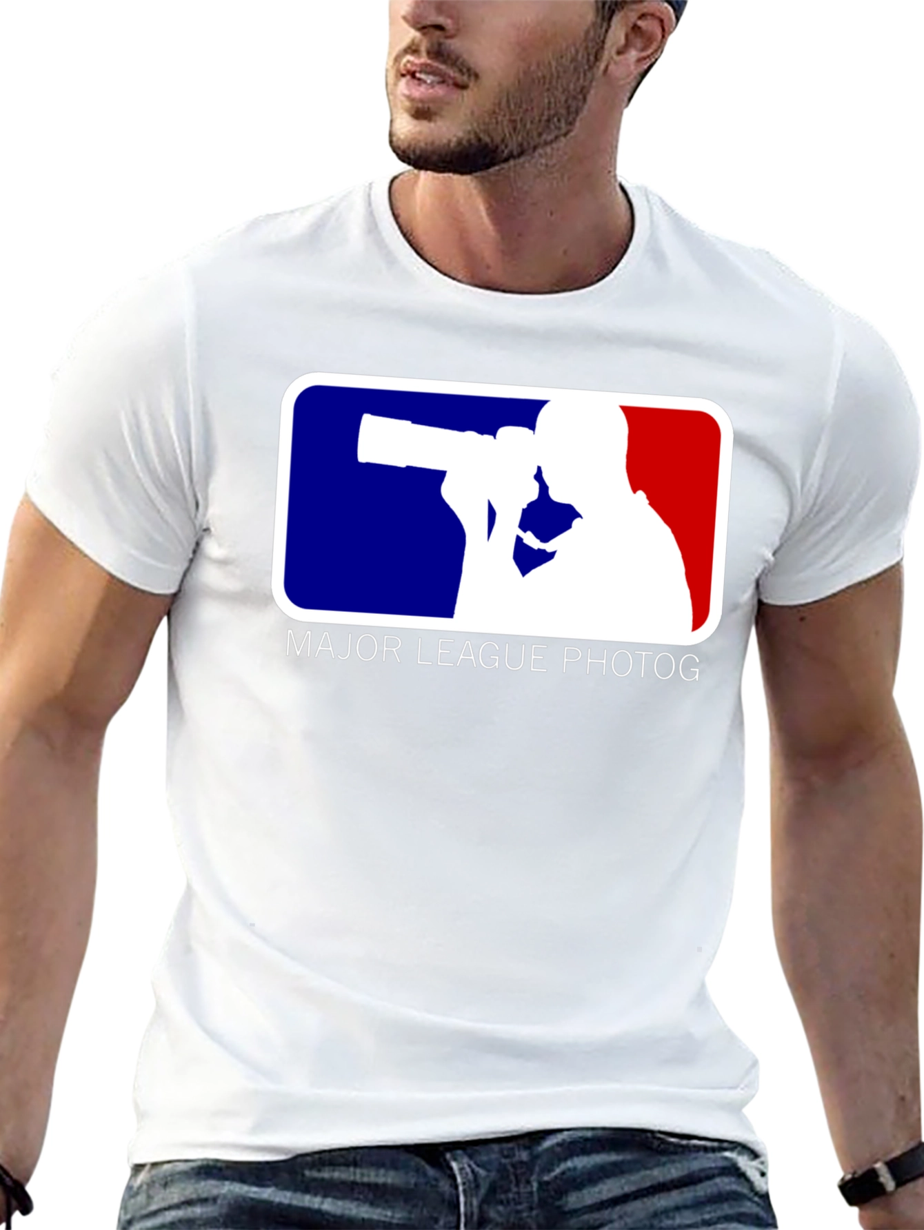Major League Photog Graphic Tee