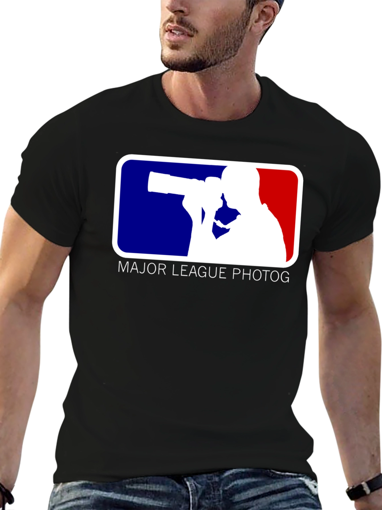 Major League Photog Graphic Tee