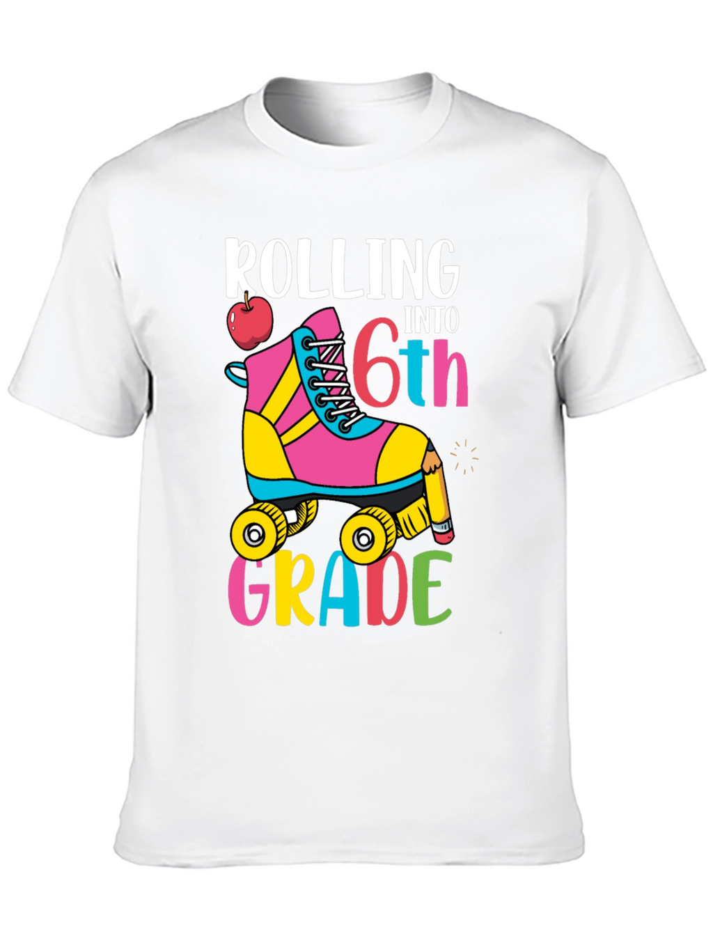 Rolling Into 6th Grade T-Shirt