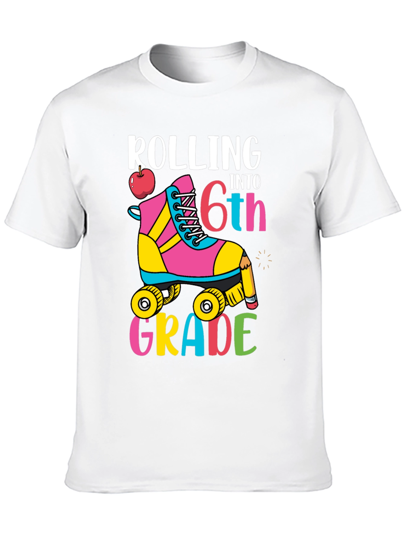Rolling Into 6th Grade T-Shirt