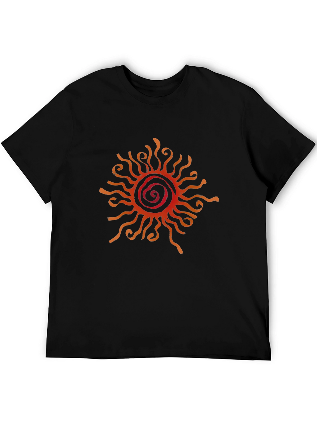 Sun Graphic Black T-Shirt