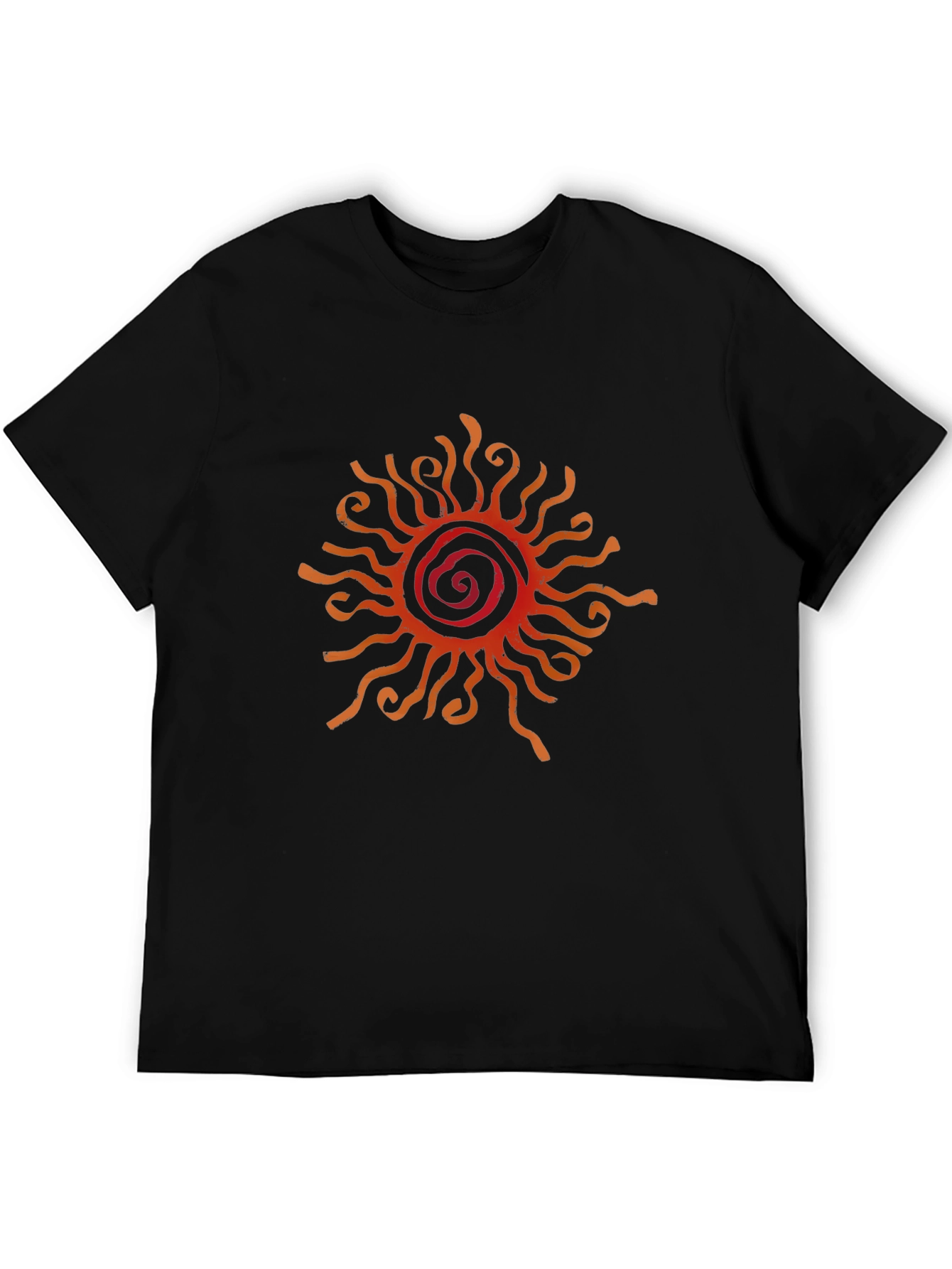 Sun Graphic Black T-Shirt