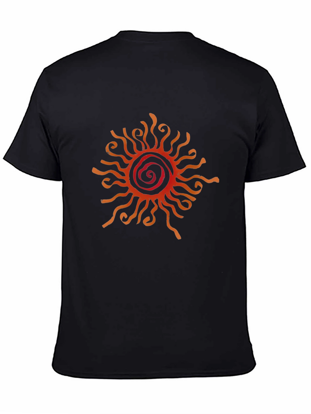 Sun Graphic Black T-Shirt