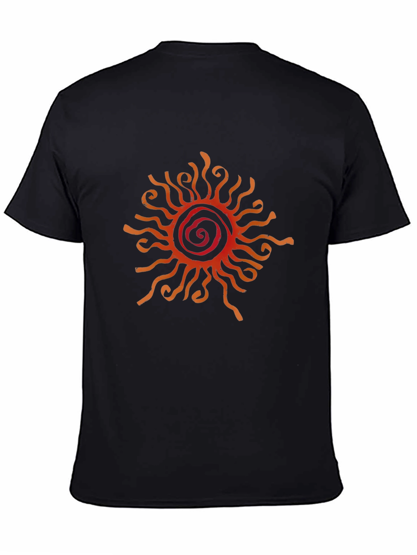 Sun Graphic Black T-Shirt