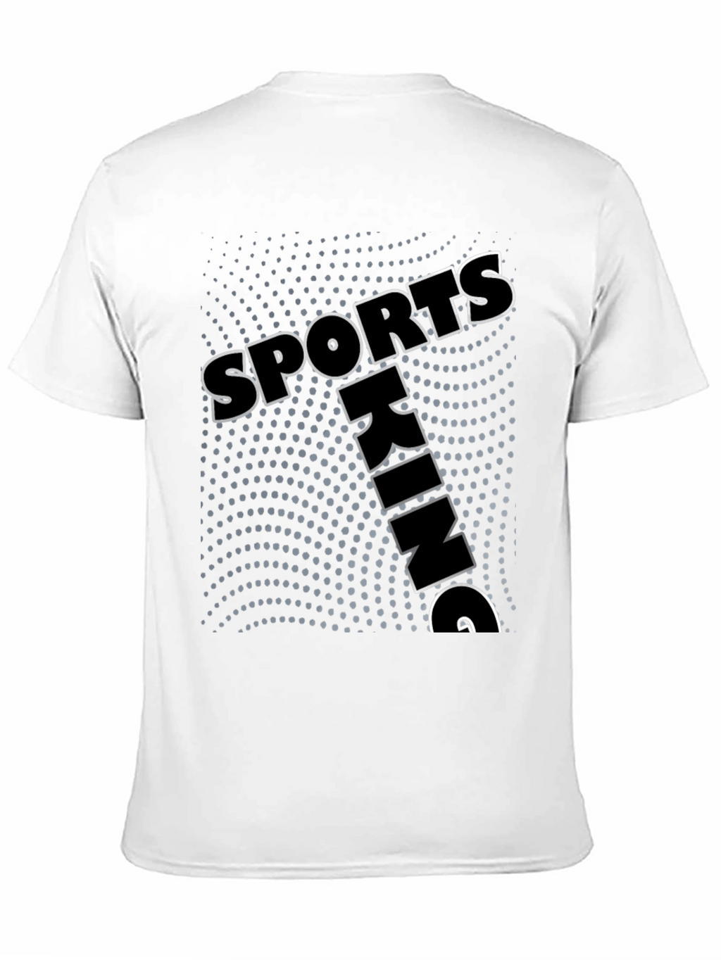 Mens Sports King Graphic Print T-Shirt