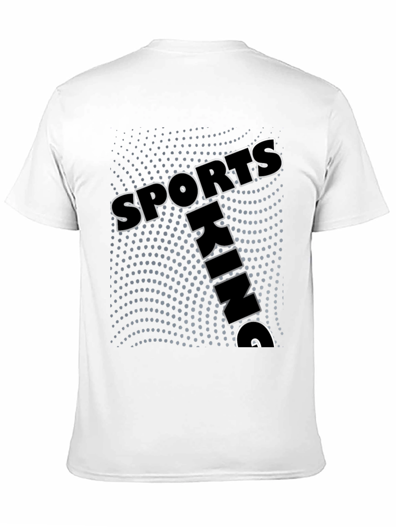 Mens Sports King Graphic Print T-Shirt