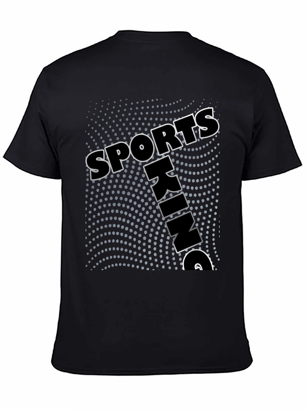 Mens Sports King Graphic Print T-Shirt