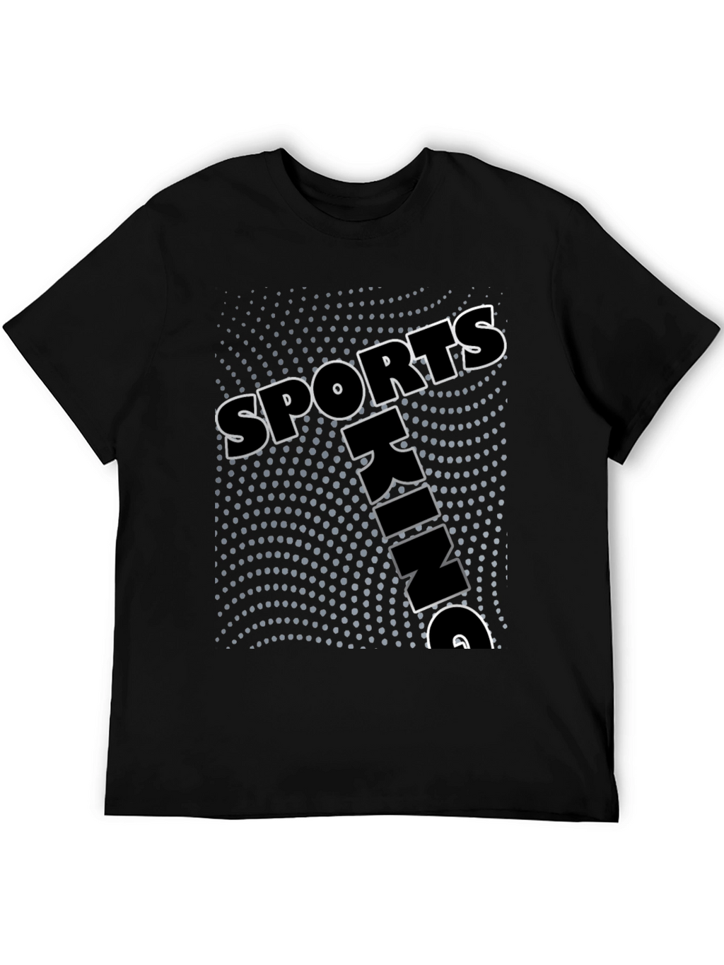 Mens Sports King Graphic Print T-Shirt