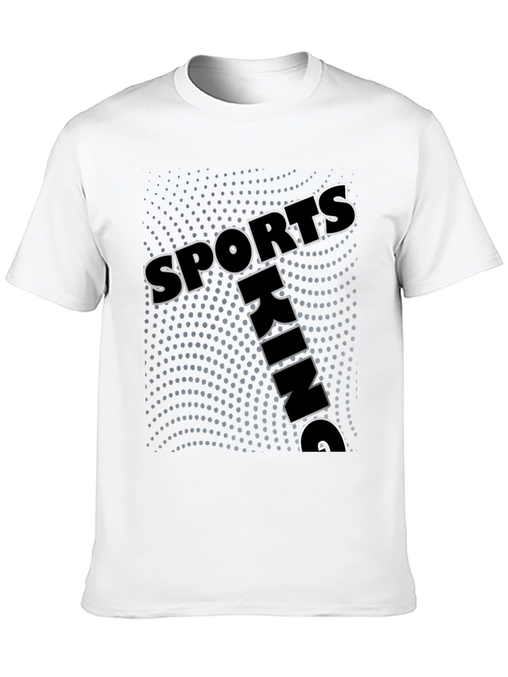 Mens Sports King Graphic Print T-Shirt