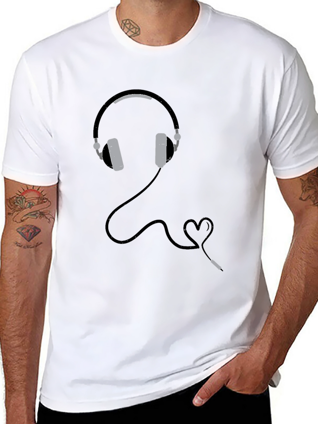 Love Music Graphic Tee