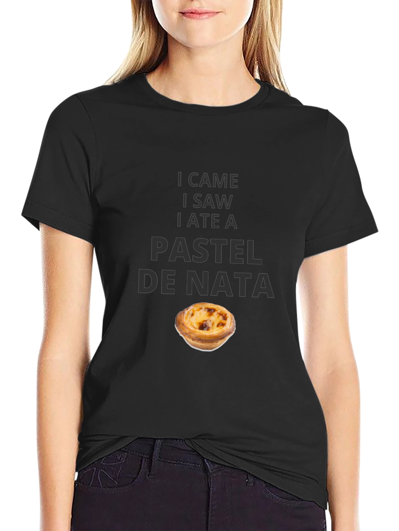 Pastel de Nata T-Shirt - I Came I Saw I Ate