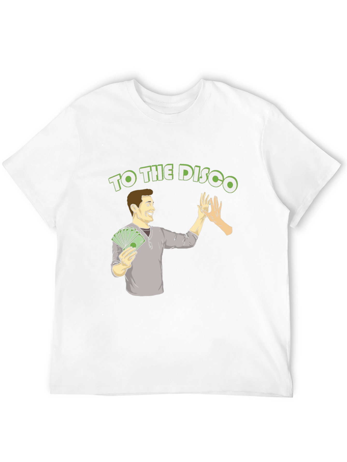 To The Disco Black Graphic T-Shirt