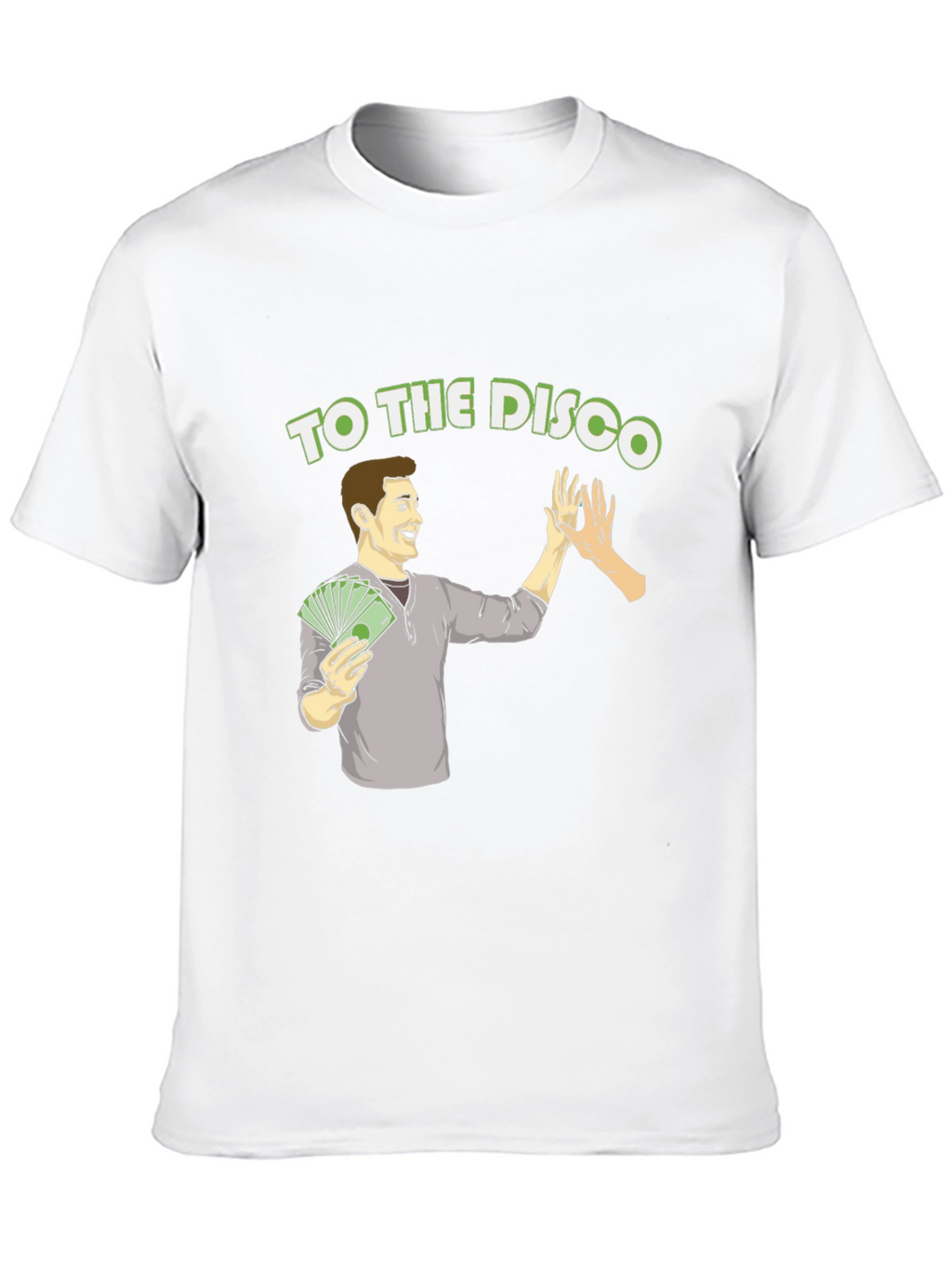 To The Disco Black Graphic T-Shirt