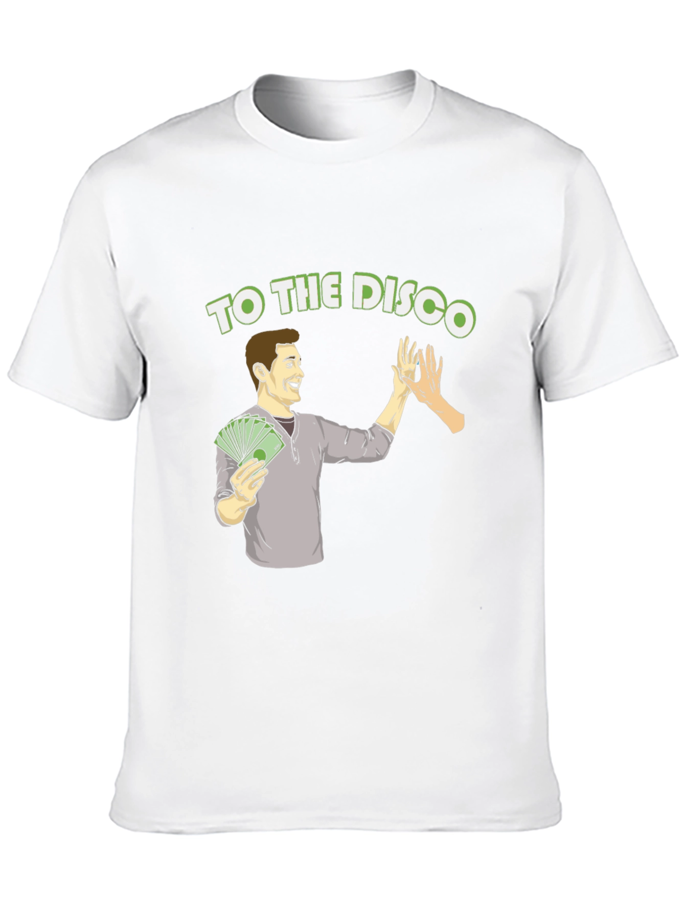 To The Disco Black Graphic T-Shirt