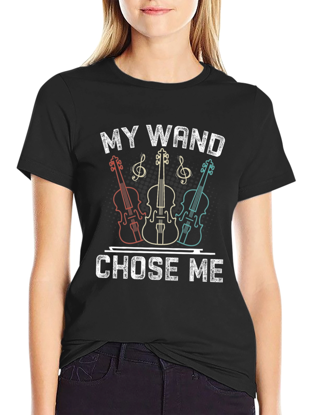 My Wand Chose Me T-Shirt - Musician Tee