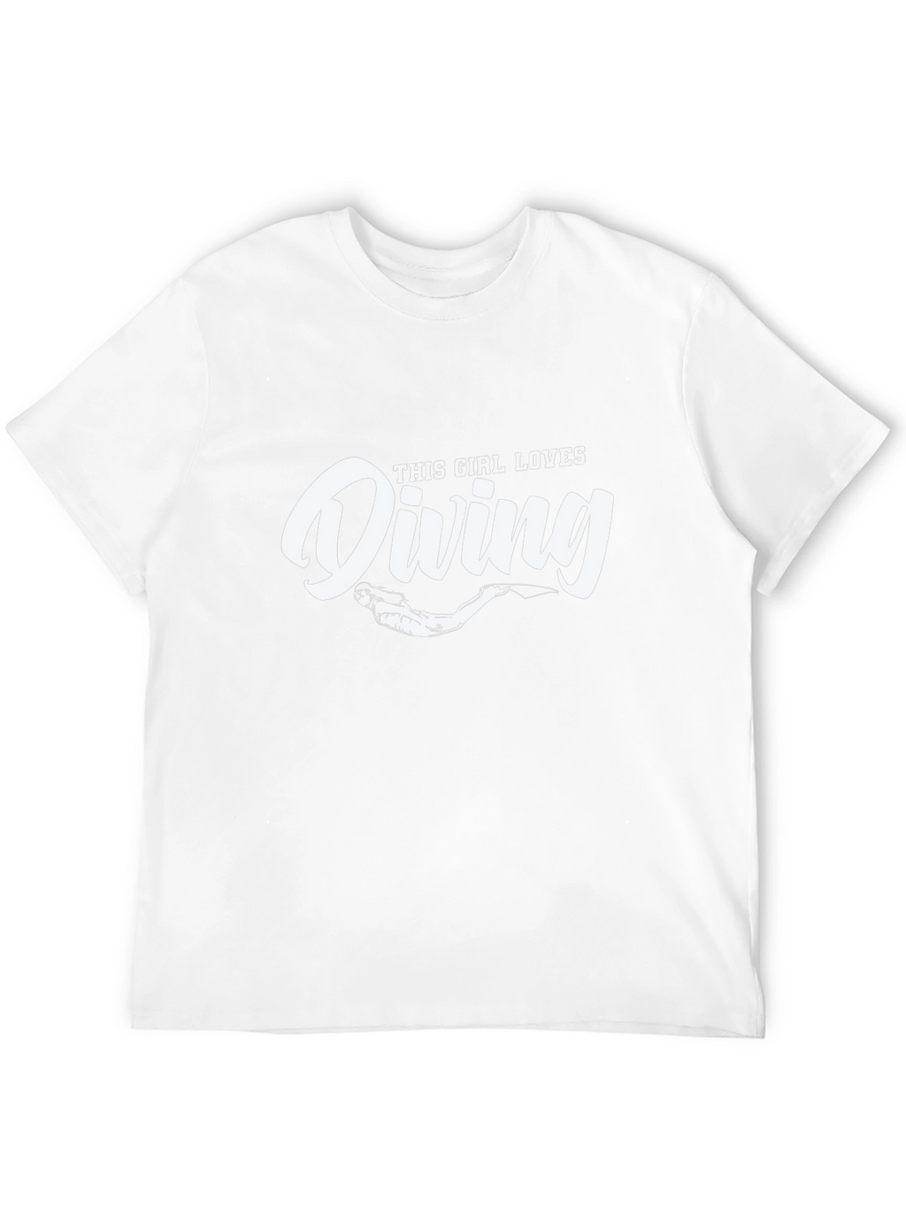 This Girl Loves Diving T-Shirt - Scuba Tee