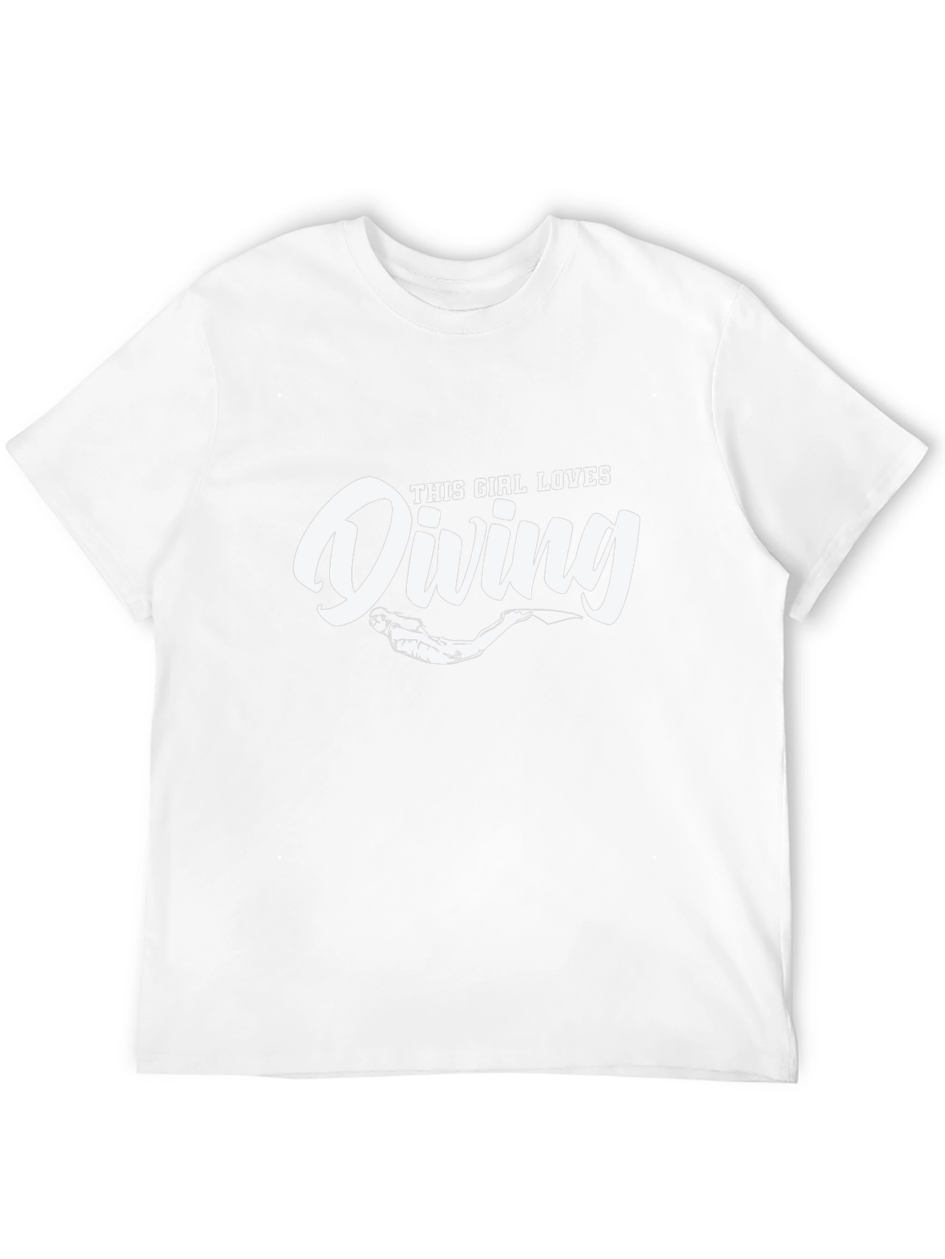 This Girl Loves Diving T-Shirt - Scuba Tee
