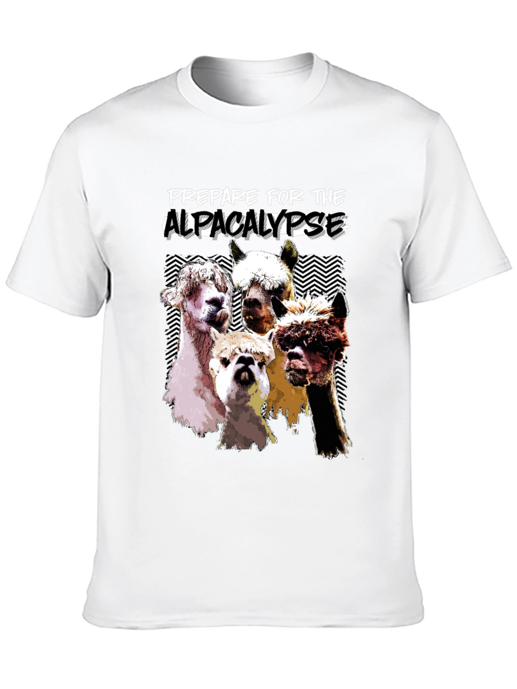 Prepare for the Alpacalypse Black T-Shirt