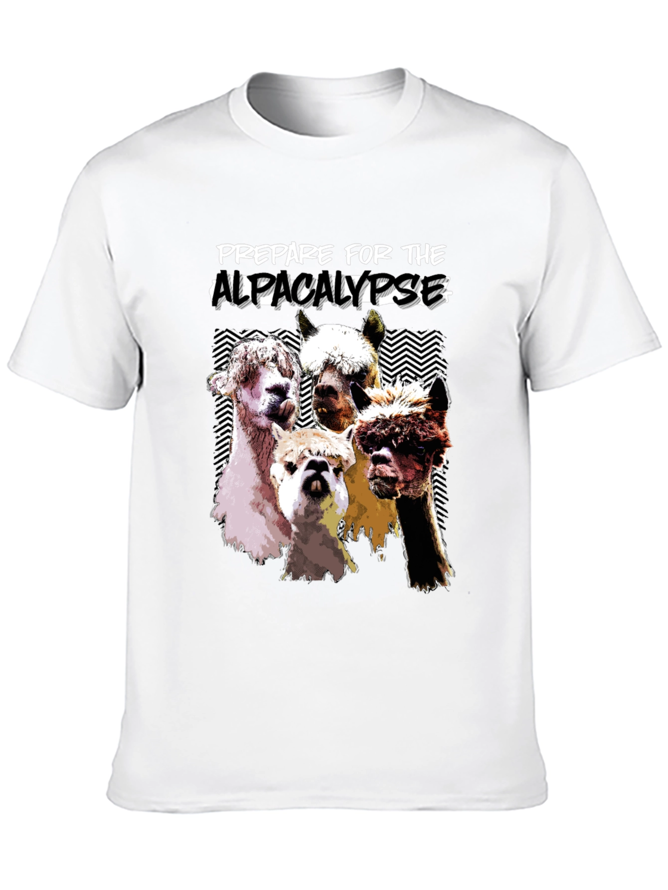 Prepare for the Alpacalypse Black T-Shirt