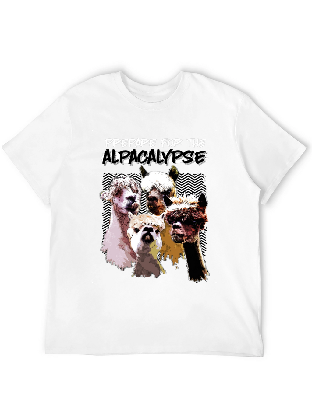 Prepare for the Alpacalypse Black T-Shirt