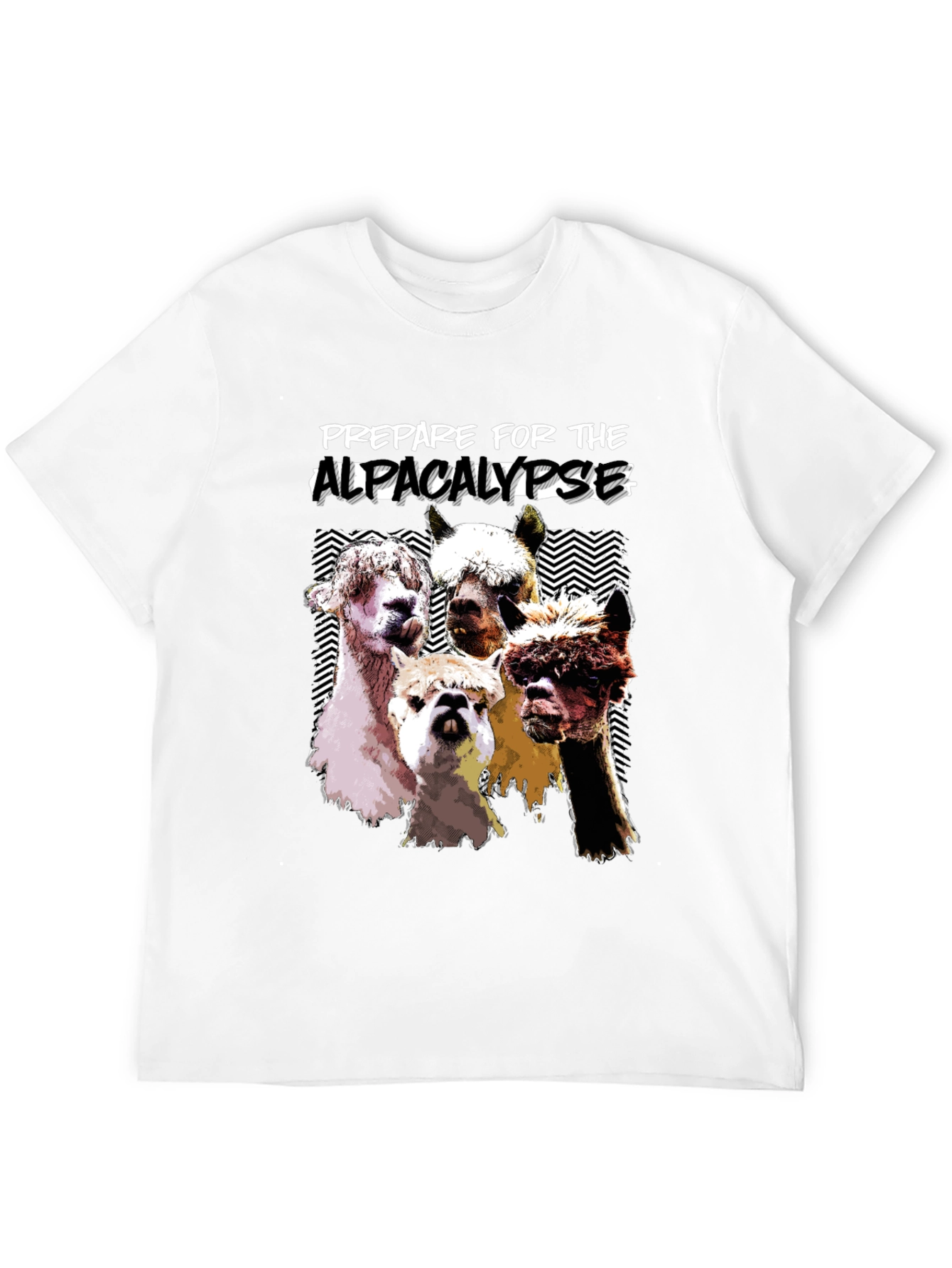 Prepare for the Alpacalypse Black T-Shirt