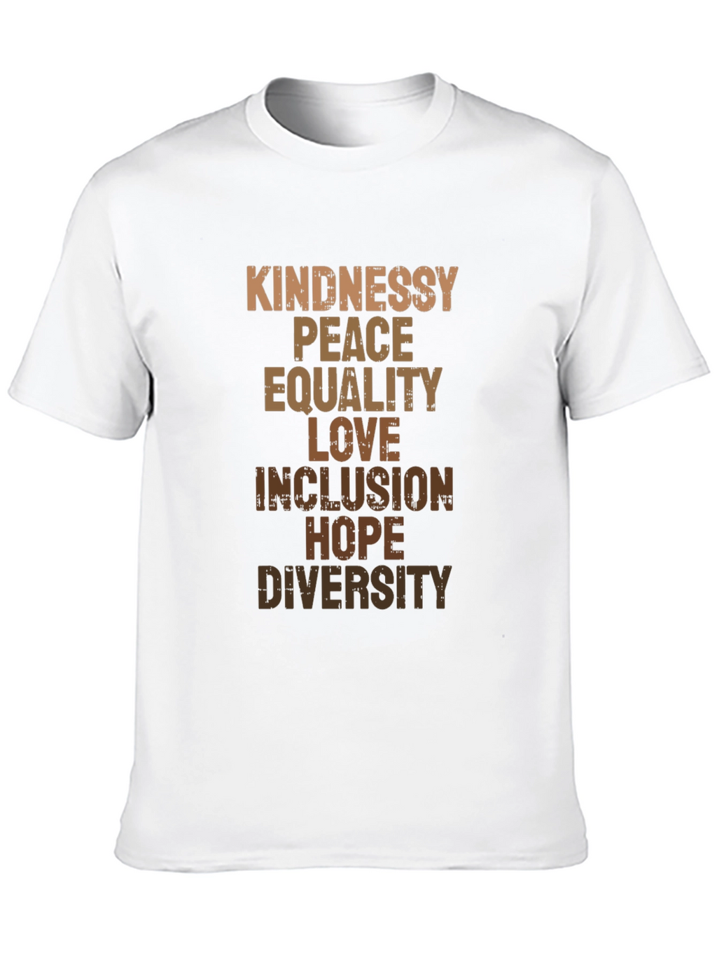 Kindness Peace Love Graphic T-Shirt