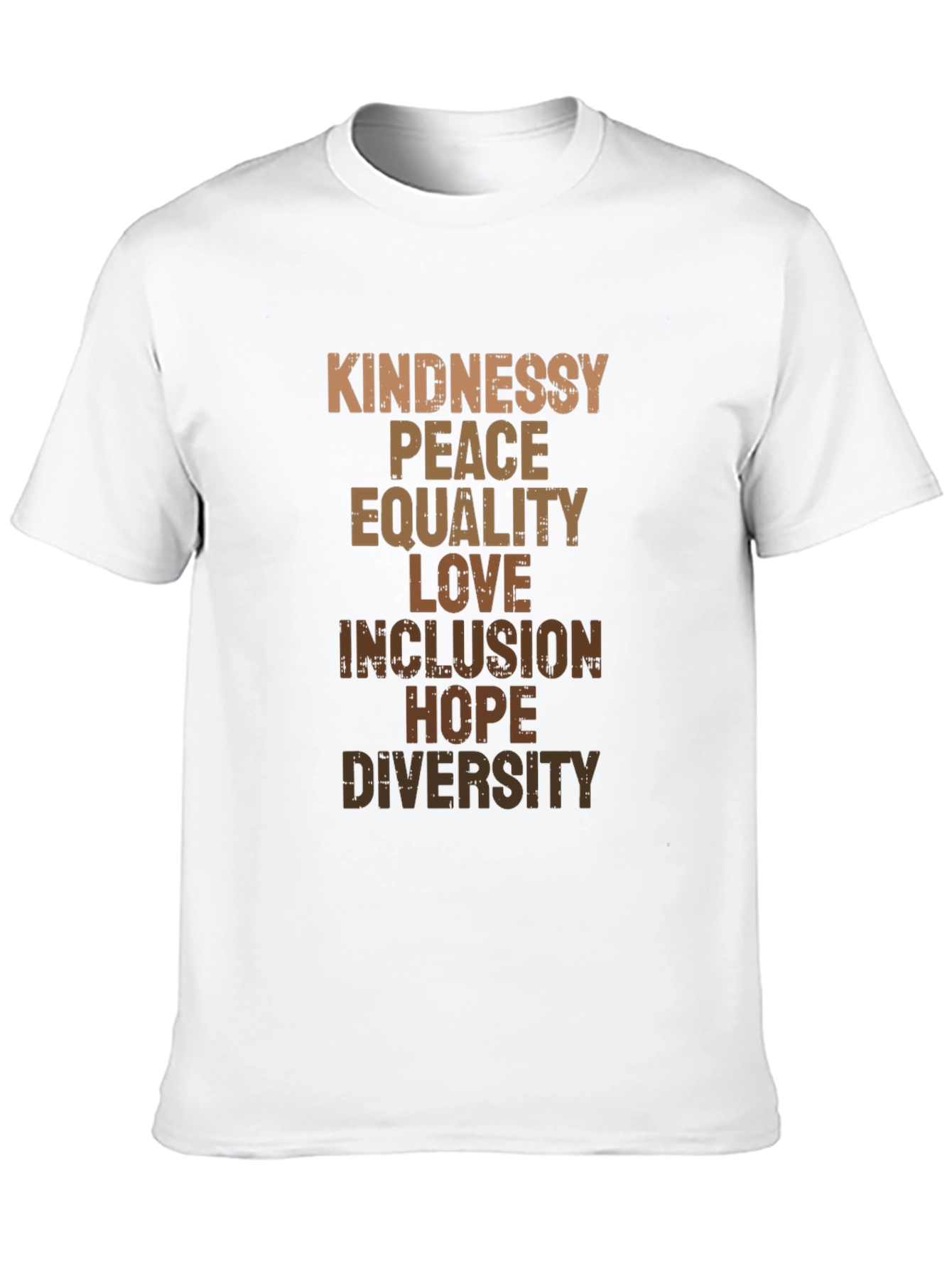 Kindness Peace Love Graphic T-Shirt