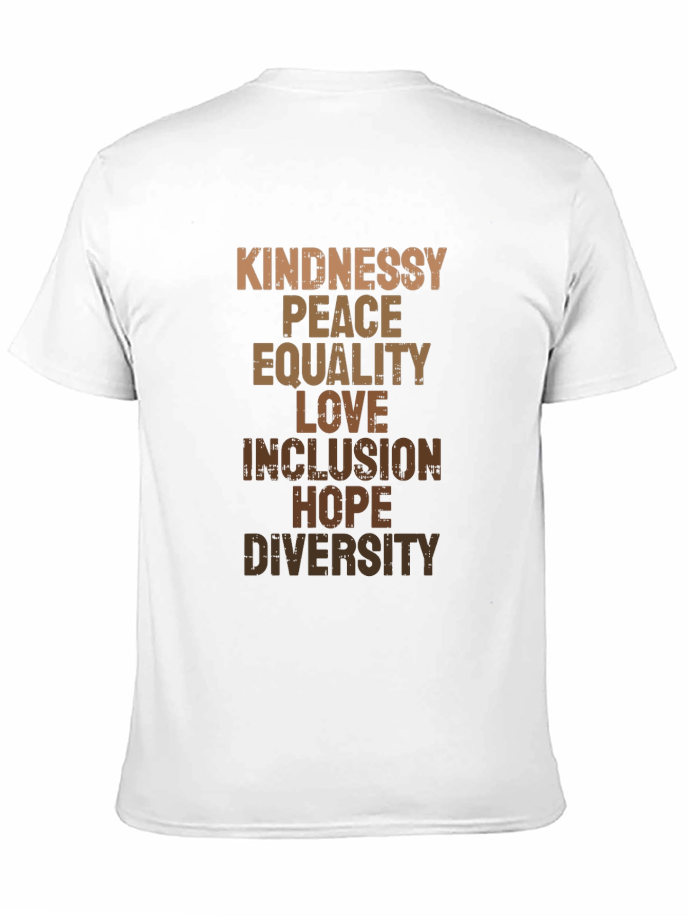 Kindness Peace Love Graphic T-Shirt