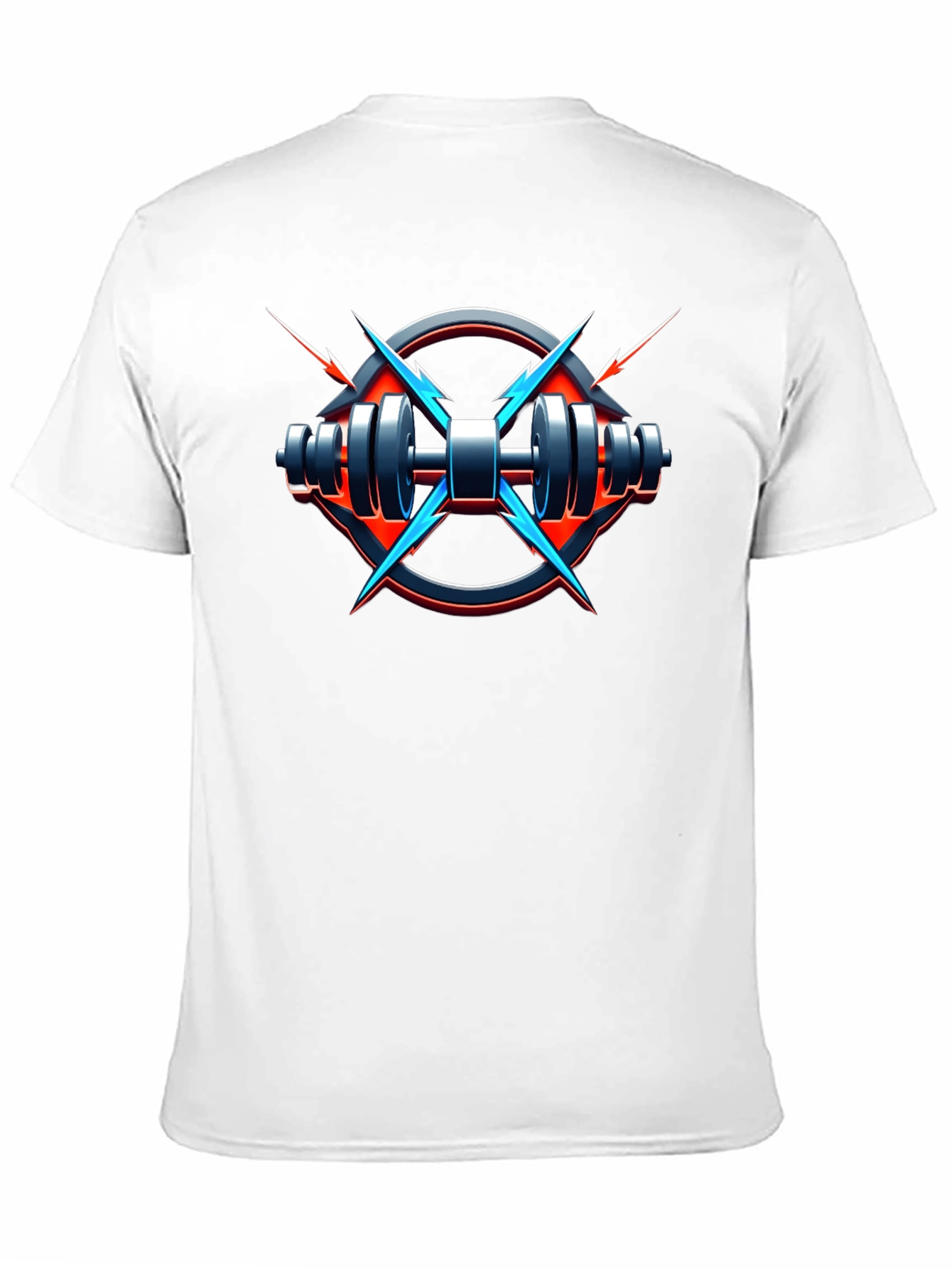 Electric Gym T-Shirt - Black Fitness Tee