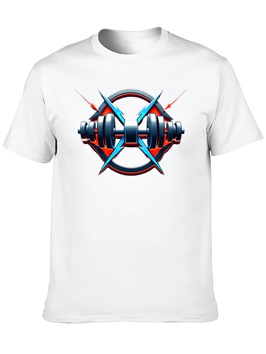 Electric Gym T-Shirt - Black Fitness Tee