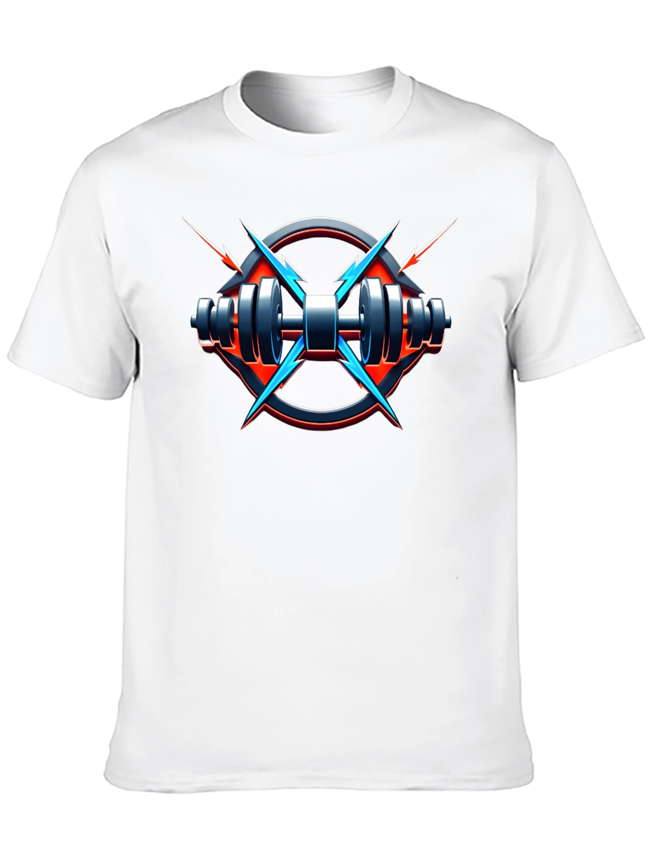 Electric Gym T-Shirt - Black Fitness Tee