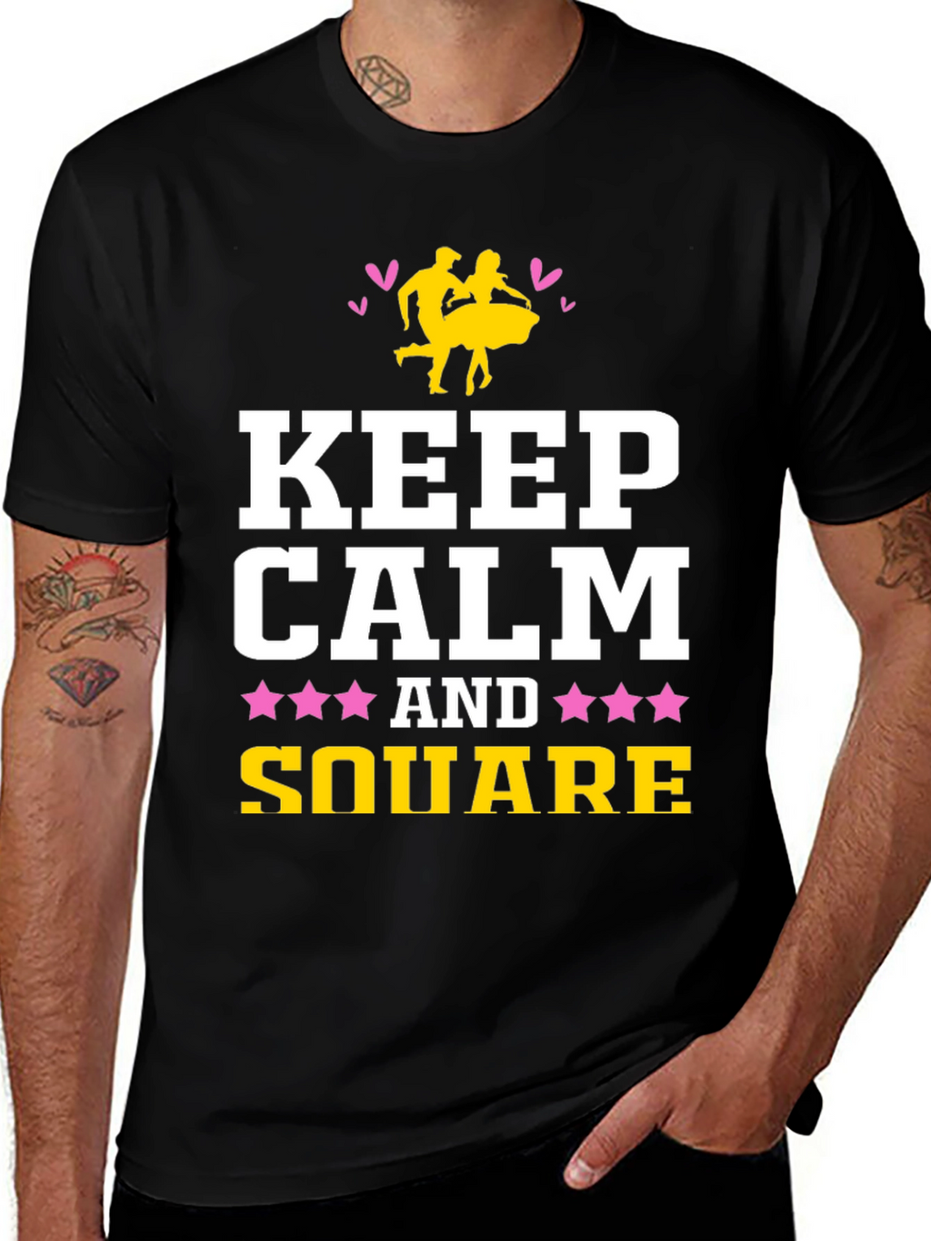 Keep Calm & Square Dance T-Shirt