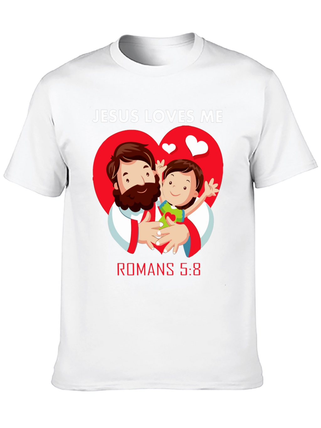 Jesus Loves Me T-Shirt Religious Apparel