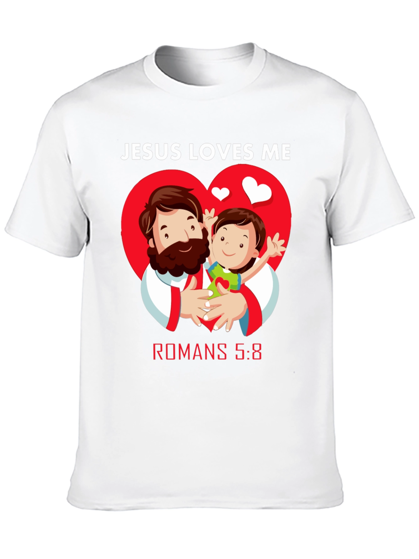 Jesus Loves Me T-Shirt Religious Apparel