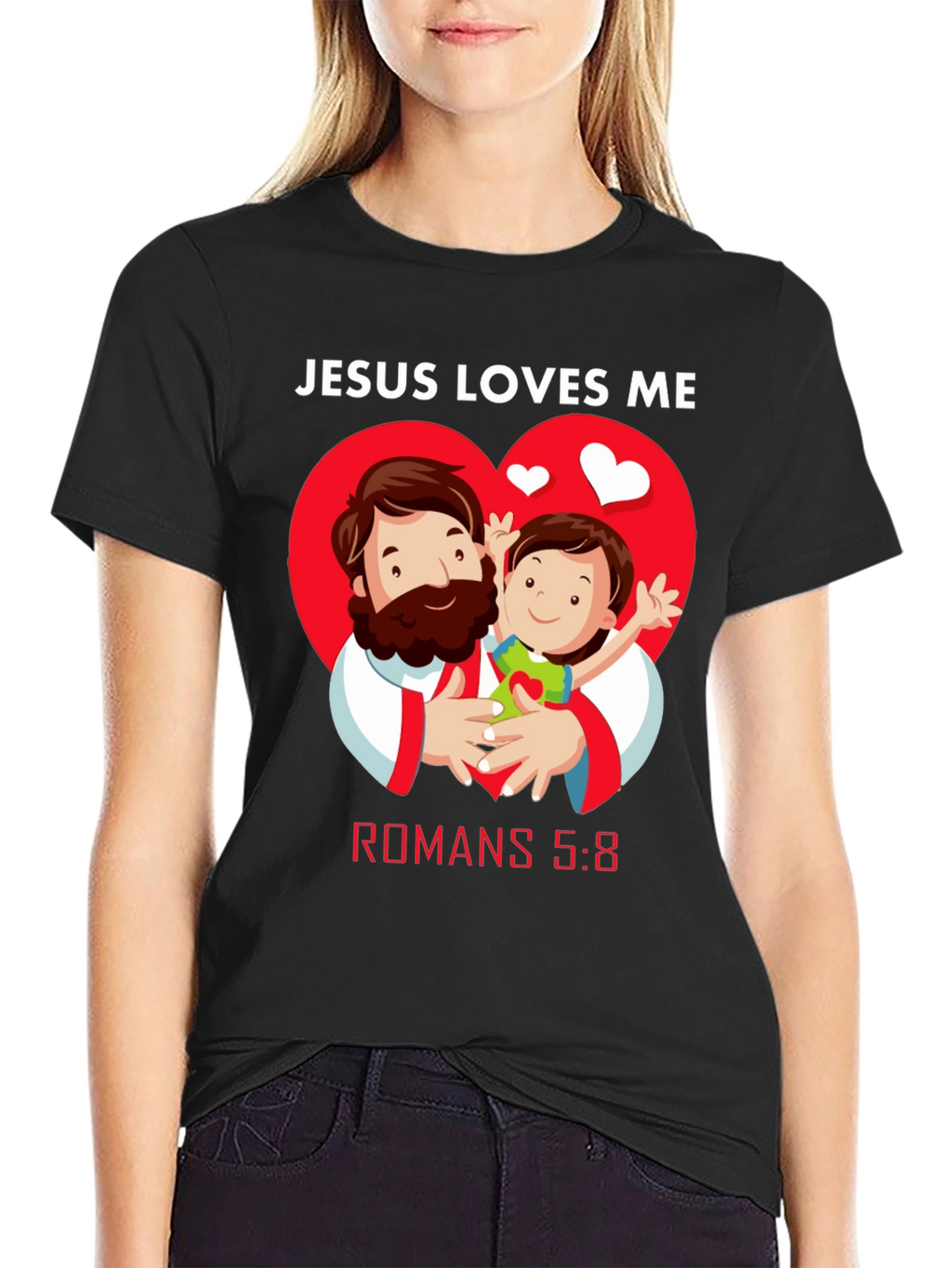 Jesus Loves Me T-Shirt Religious Apparel